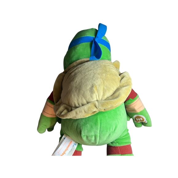 Build a Bear TMNT Teenage Mutant Ninja Turtles LEONARDO 18" Plush Toy Green BAB - Picture 11 of 12